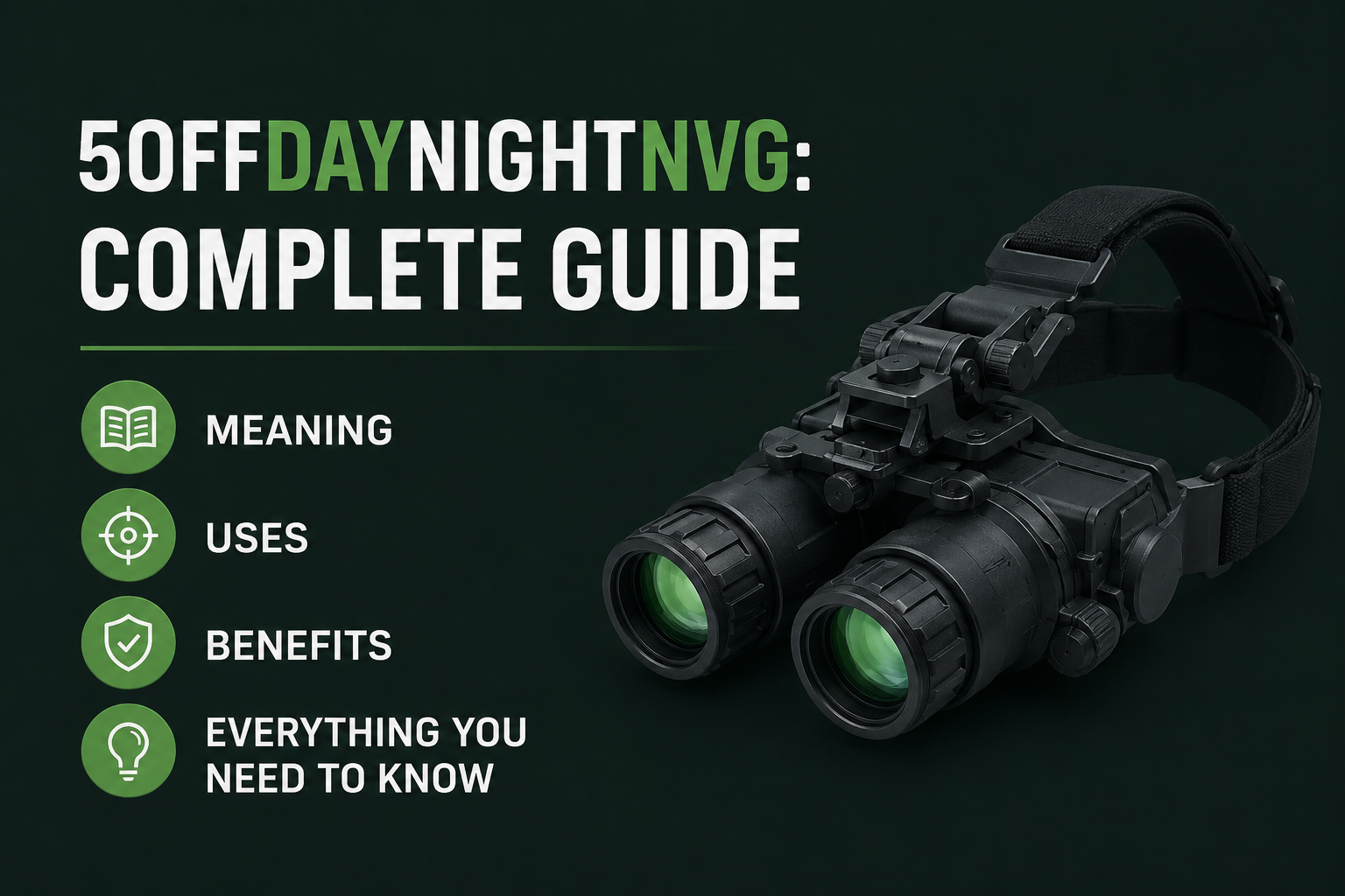 5offdaynightnvg: Complete Guide, Meaning, Uses, Benefits, and Everything You Need to Know