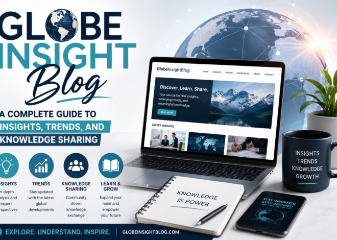GlobeInsightBlog: A Complete Guide to Insights, Trends, and Knowledge Sharing