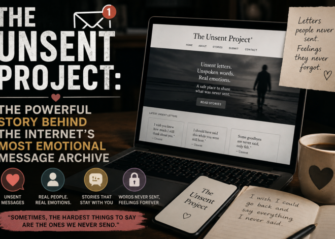 The Unsent Project: The Powerful Story Behind the Internet’s Most Emotional Message Archive