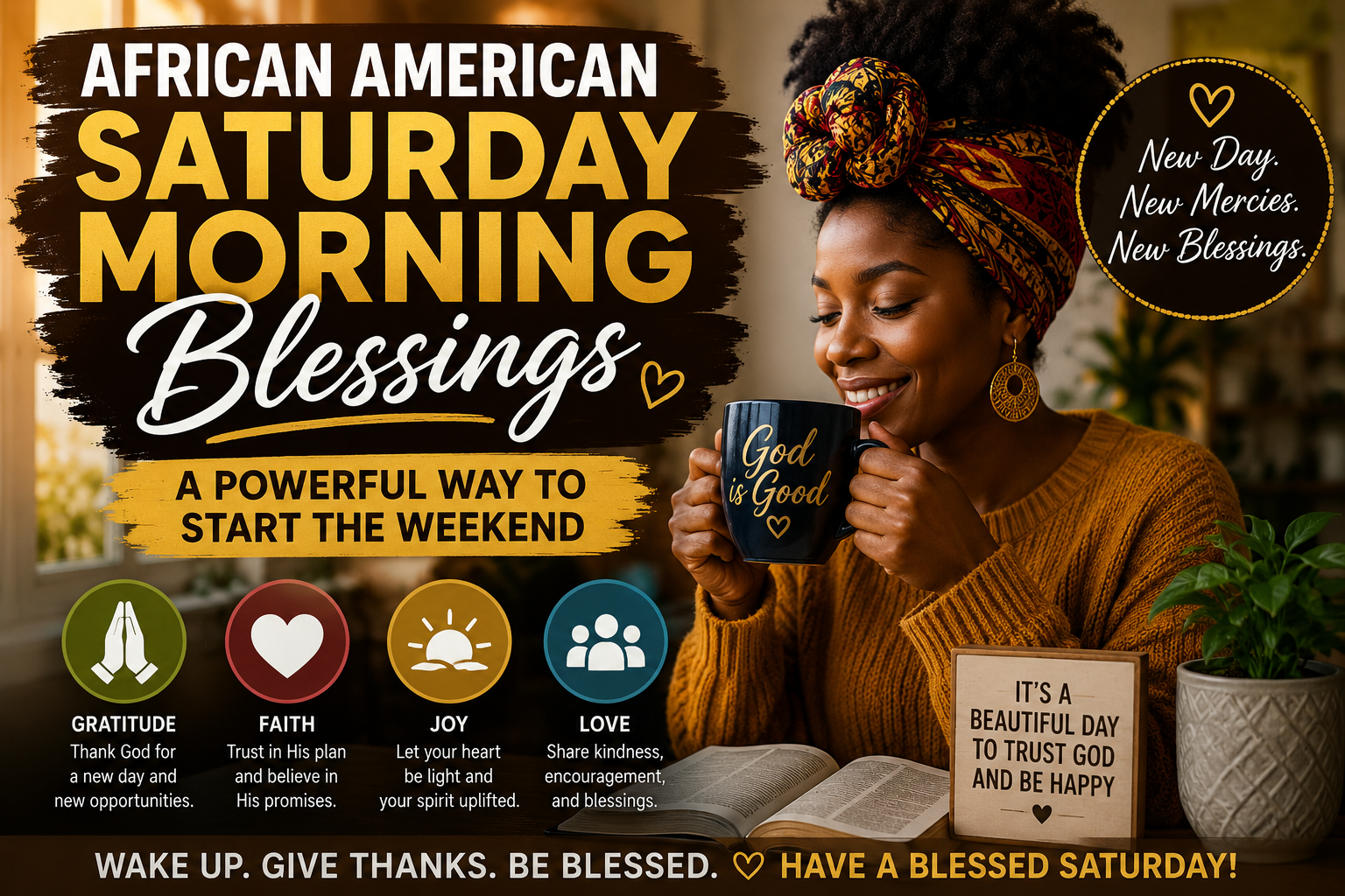 African American Saturday Morning Blessings: A Powerful Way to Start the Weekend