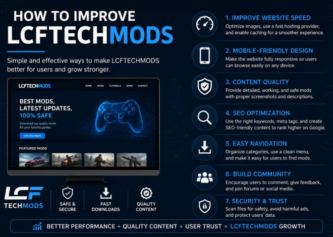 How to Improve LCFTechMods
