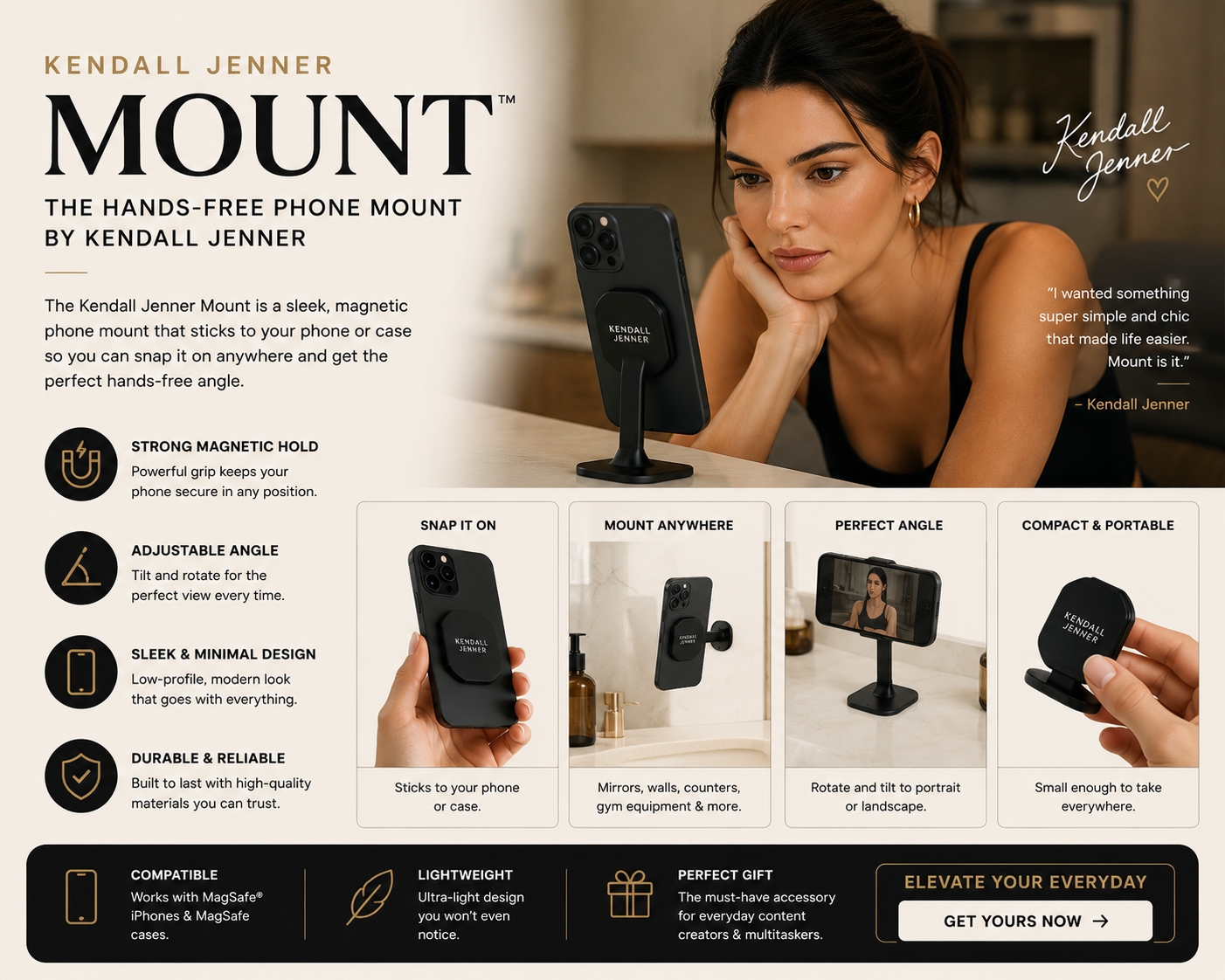 Kendall Jenner Mount