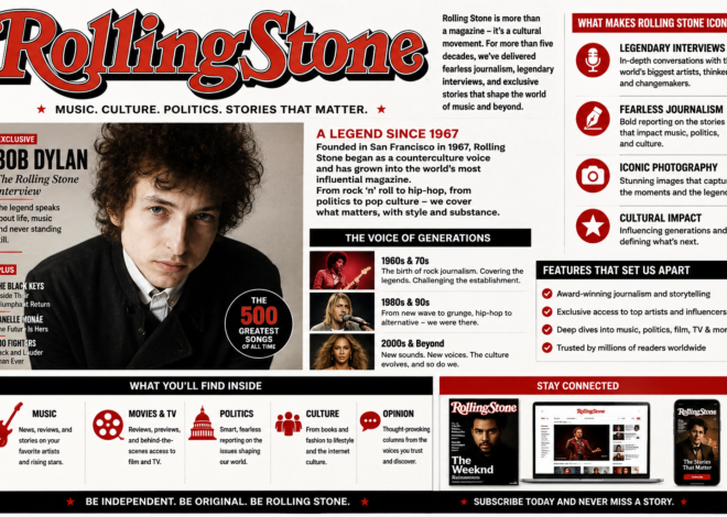 Rolling Stone Magazine: A Complete Guide to Its History, Influence, and Lasting Legacy
