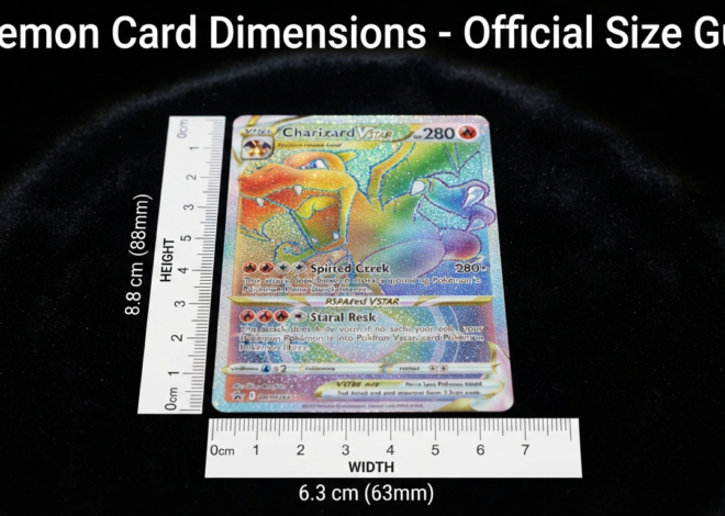 Pokemon Card Dimensions: Complete Size Guide for Collectors and Players