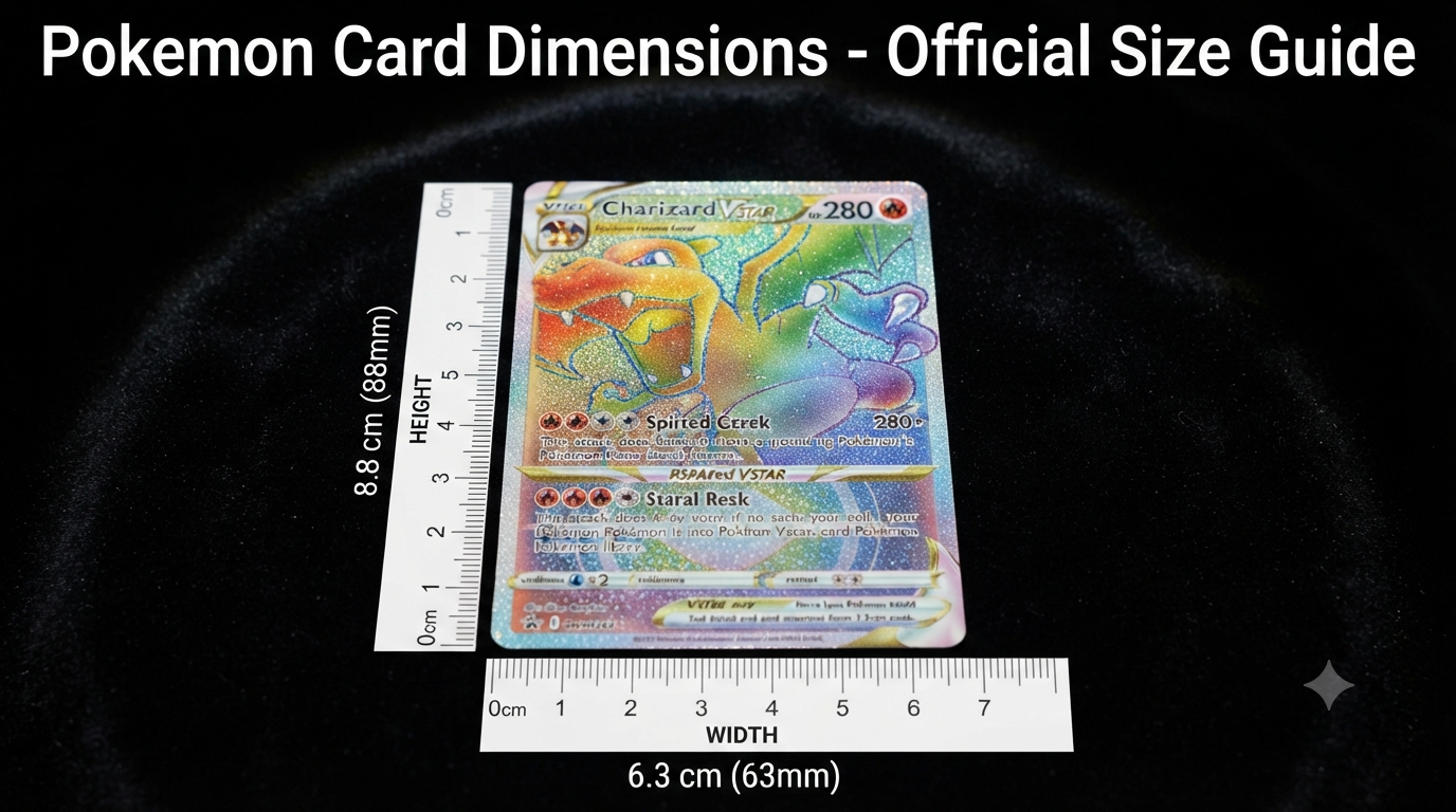 Pokemon Card Dimensions: Complete Size Guide for Collectors and Players